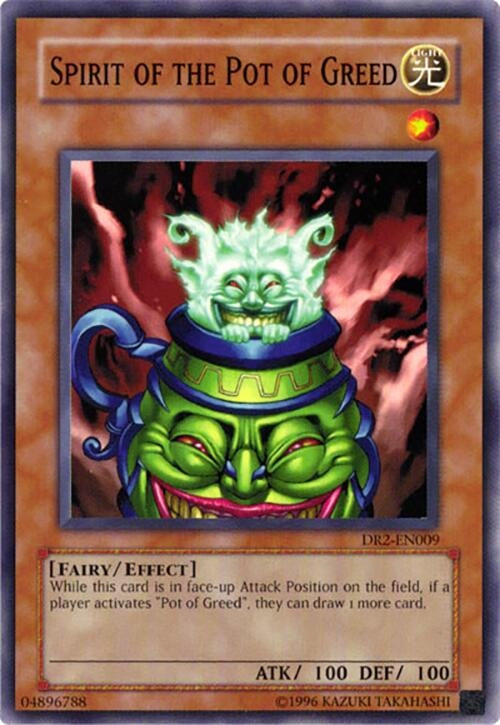 Image for Spirit of the Pot of Greed (Dark Revelation Volume 2) (DR2-EN009) - YuGiOh
