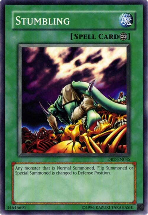 Image for Stumbling (Dark Revelation Volume 2) (DR2-EN035) - YuGiOh