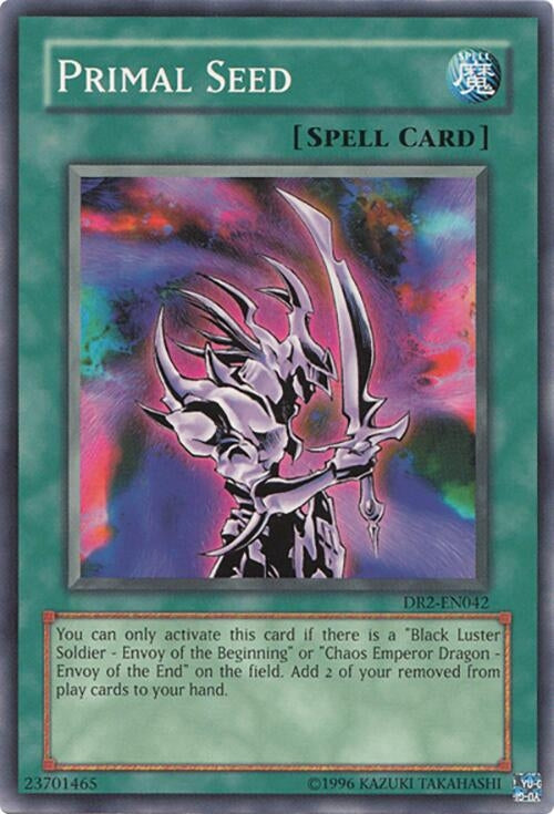 Image for Primal Seed (Dark Revelation Volume 2) (DR2-EN042) - YuGiOh