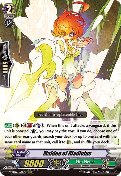 Image for Maiden of Gladiolus (V-SS09: Revival Selection) (V-SS09/166EN) - Cardfight Vanguard