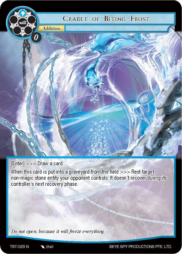 Image for Cradle of Biting Frost (The Seventh) (TST-025) - Force of Will