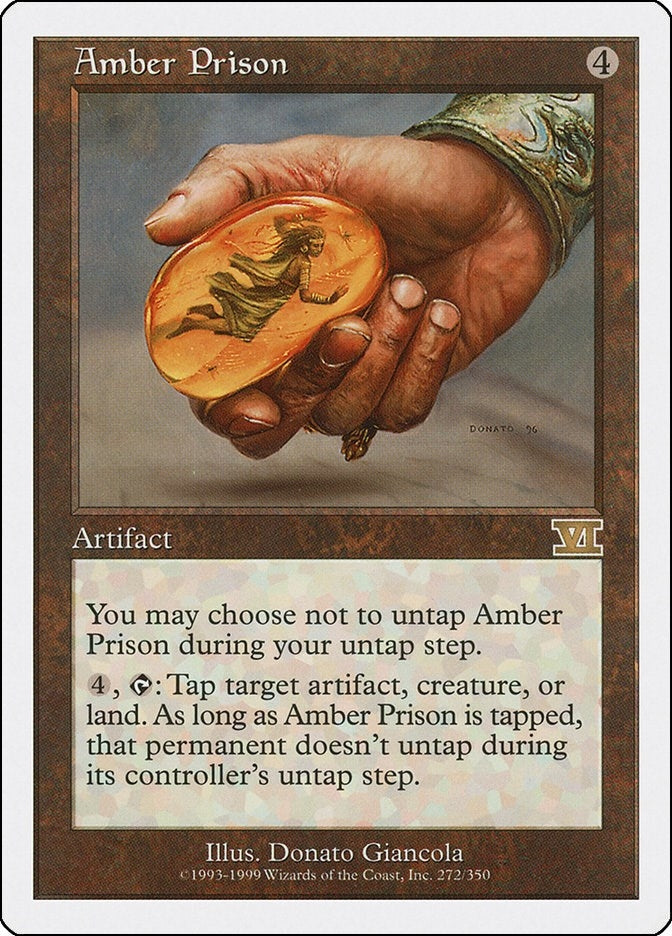 Image for Amber Prison (Classic Sixth Edition) (272) - Magic: The Gathering