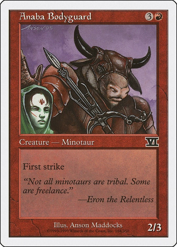 Image for Anaba Bodyguard (Classic Sixth Edition) (164) - Magic: The Gathering