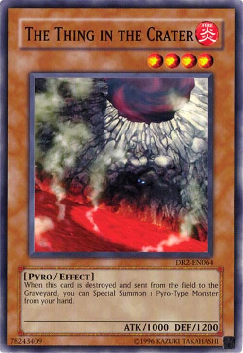 Image for The Thing in the Crater (Dark Revelation Volume 2) (DR2-EN064) - YuGiOh