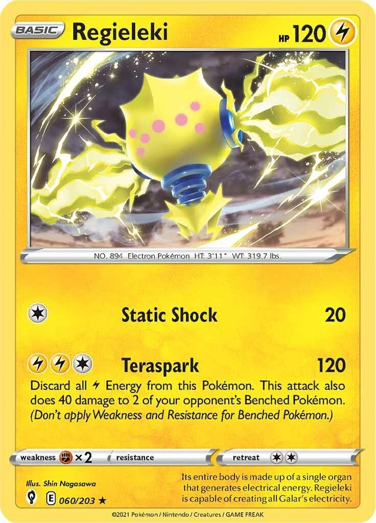 Image for Regieleki (SWSH07: Evolving Skies) (060/203) - Pokemon
