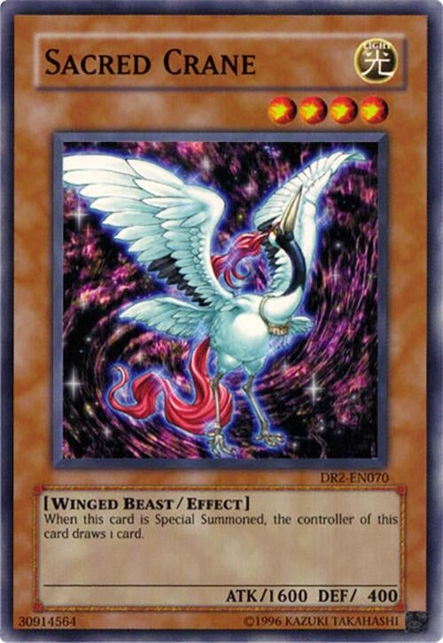 Image for Sacred Crane (Dark Revelation Volume 2) (DR2-EN070) - YuGiOh