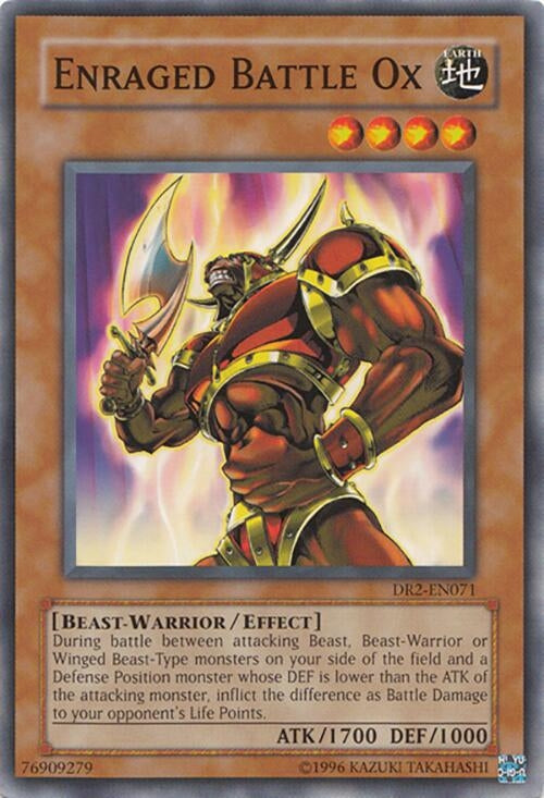 Image for Enraged Battle Ox (Dark Revelation Volume 2) (DR2-EN071) - YuGiOh