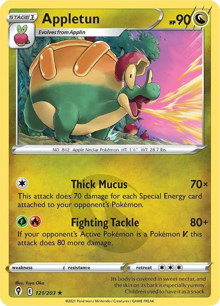 Image for Appletun (SWSH07: Evolving Skies) (121/203) - Pokemon