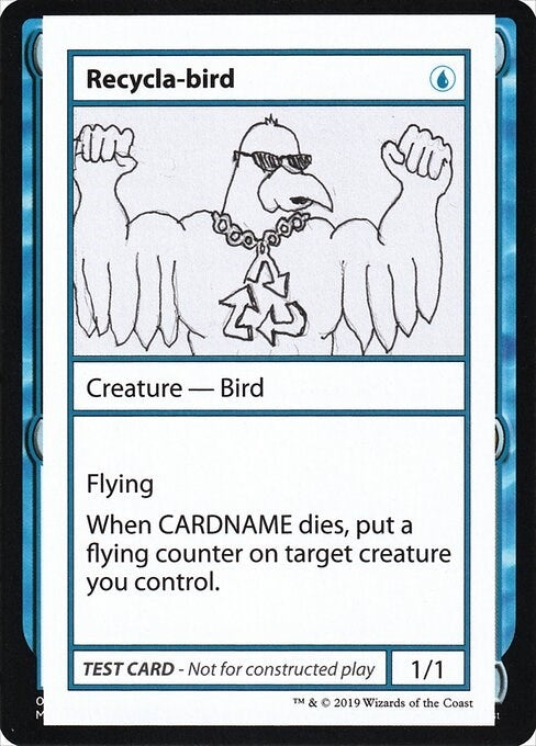 Image for Recycla-bird (No PW Symbol) (Mystery Booster: Convention Edition Exclusives) - Magic: The Gathering