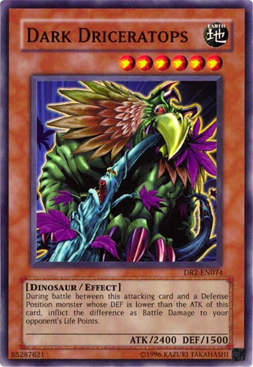 Image for Dark Driceratops (Dark Revelation Volume 2) (DR2-EN074) - YuGiOh