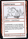 Image for Impatient Iguana (No PW Symbol) (Mystery Booster: Convention Edition Exclusives) - Magic: The Gathering