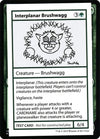 Image for Interplanar Brushwagg (No PW Symbol) (Mystery Booster: Convention Edition Exclusives) - Magic: The Gathering