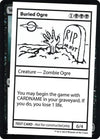 Image for Buried Ogre (No PW Symbol) (Mystery Booster: Convention Edition Exclusives) - Magic: The Gathering