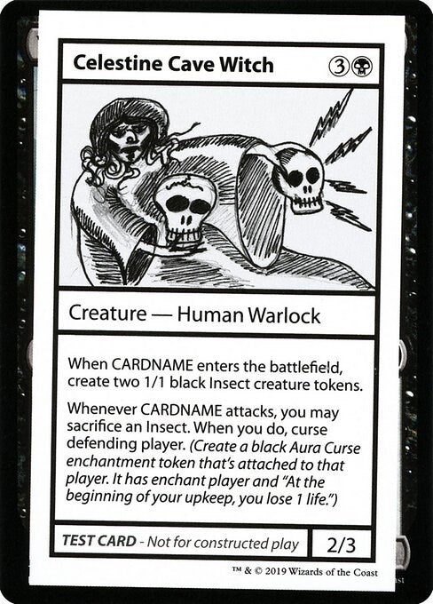 Image for Celestine Cave Witch (No PW Symbol) (Mystery Booster: Convention Edition Exclusives) - Magic: The Gathering
