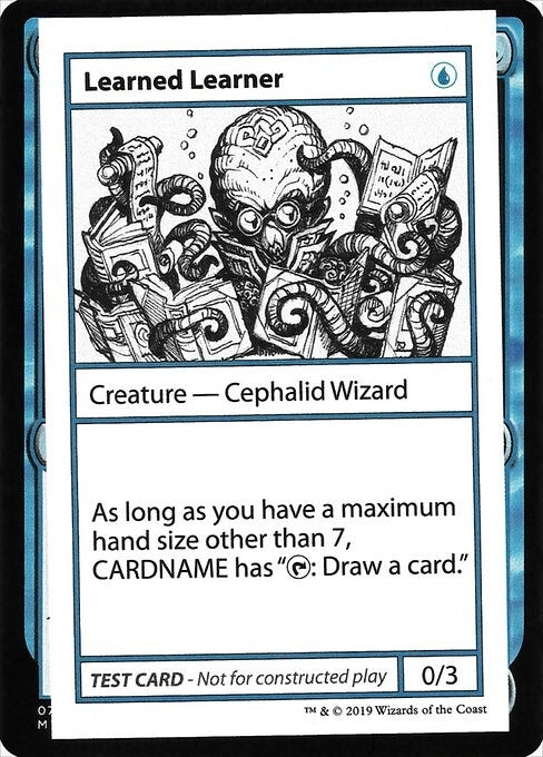 Image for Learned Learner (No PW Symbol) (Mystery Booster: Convention Edition Exclusives) - Magic: The Gathering