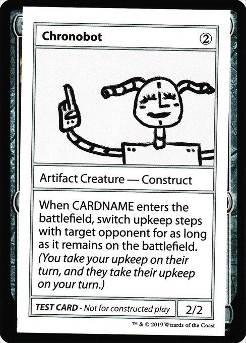 Image for Chronobot (No PW Symbol) (Mystery Booster: Convention Edition Exclusives) - Magic: The Gathering