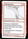 Image for Trial and Error (No PW Symbol) (Mystery Booster: Convention Edition Exclusives) - Magic: The Gathering