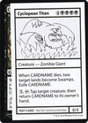 Image for Cyclopean Titan (No PW Symbol) (Mystery Booster: Convention Edition Exclusives) - Magic: The Gathering