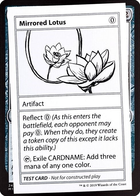 Image for Mirrored Lotus (No PW Symbol) (Mystery Booster: Convention Edition Exclusives) - Magic: The Gathering