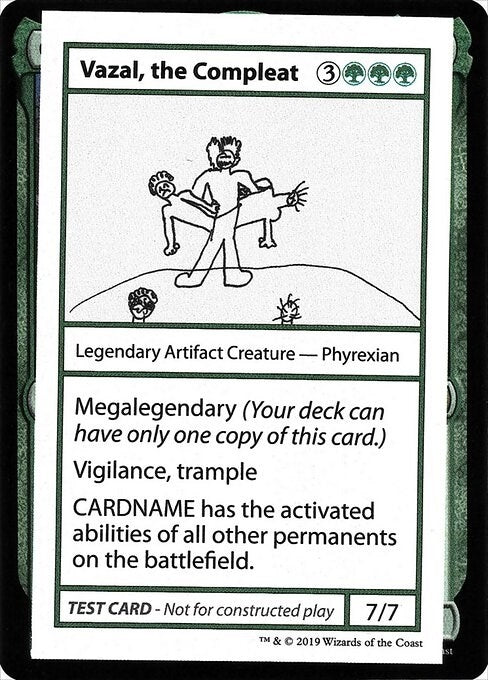 Image for Vazal, the Compleat (No PW Symbol) (Mystery Booster: Convention Edition Exclusives) - Magic: The Gathering
