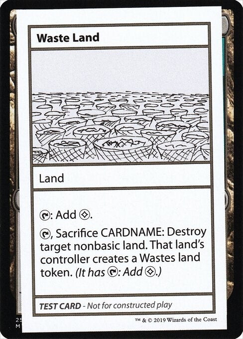 Image for Waste Land (No PW Symbol) (Mystery Booster: Convention Edition Exclusives) - Magic: The Gathering