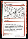 Image for Planequake (No PW Symbol) (Mystery Booster: Convention Edition Exclusives) - Magic: The Gathering