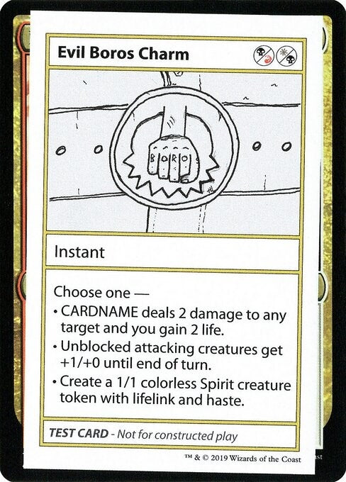 Image for Evil Boros Charm (No PW Symbol) (Mystery Booster: Convention Edition Exclusives) - Magic: The Gathering