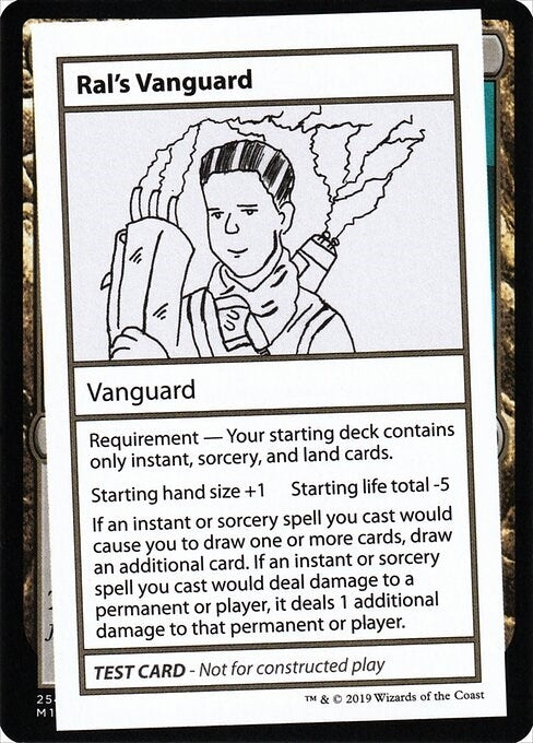 Image for Ral's Vanguard (No PW Symbol) (Mystery Booster: Convention Edition Exclusives) - Magic: The Gathering