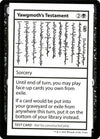 Image for Yawgmoth's Testament (No PW Symbol) (Mystery Booster: Convention Edition Exclusives) - Magic: The Gathering