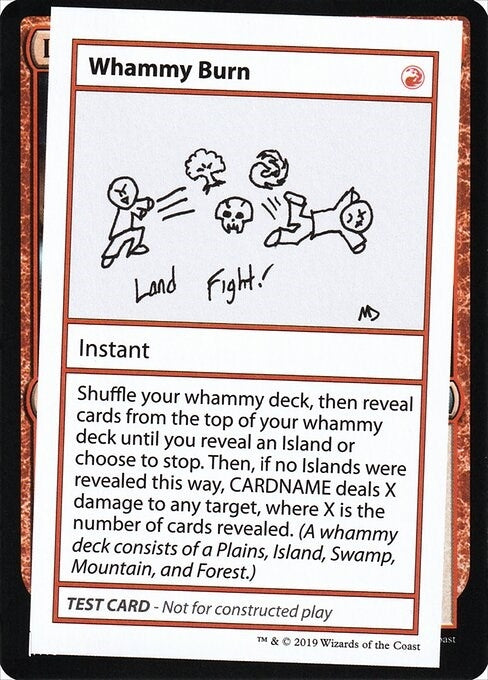 Image for Whammy Burn (No PW Symbol) (Mystery Booster: Convention Edition Exclusives) - Magic: The Gathering