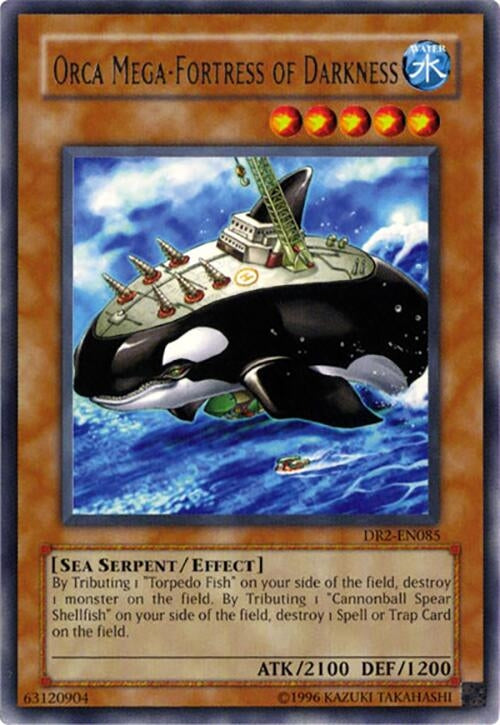 Image for Orca Mega-Fortress of Darkness (Dark Revelation Volume 2) (DR2-EN085) - YuGiOh