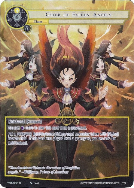 Image for Choir of Fallen Angels (Full Art) (The Seventh) (TST-005) - Force of Will