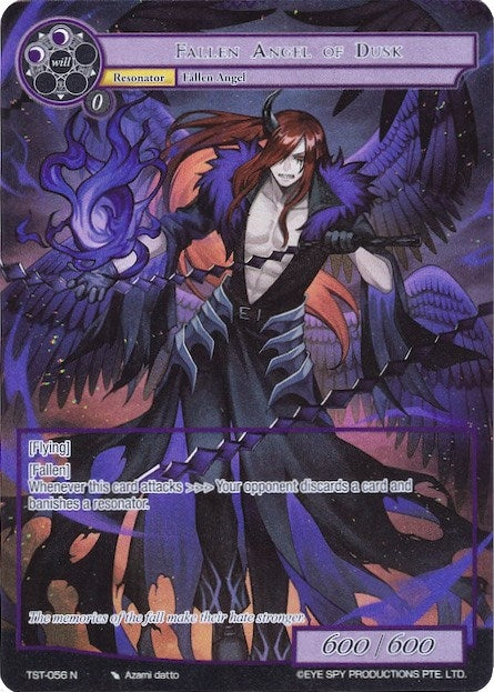 Image for Fallen Angel of Dusk (Full Art) (The Seventh) (TST-056) - Force of Will
