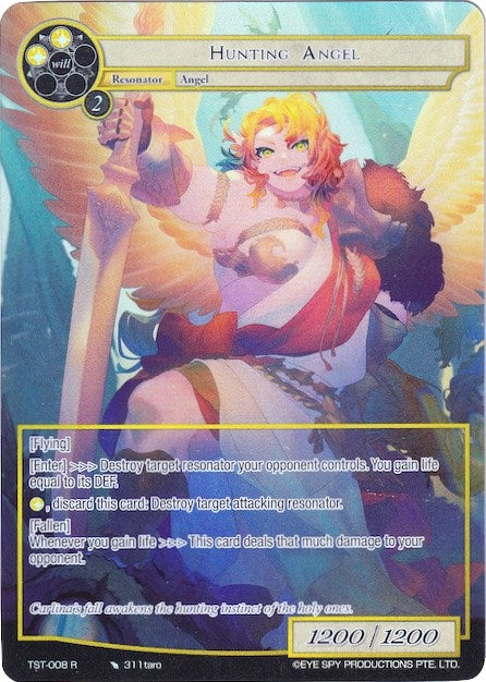 Image for Hunting Angel (Full Art) (The Seventh) (TST-008) - Force of Will