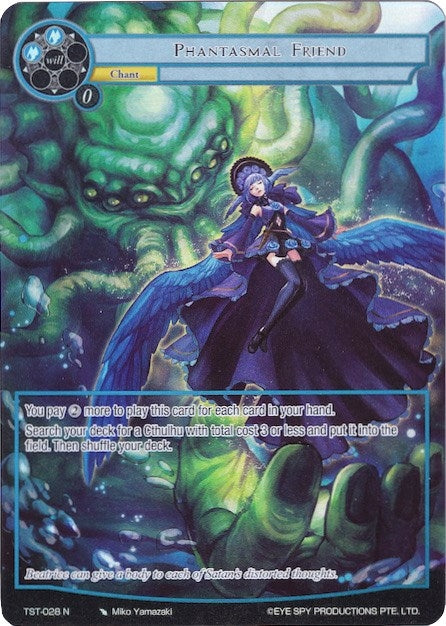 Image for Phantasmal Friend (Full Art) (The Seventh) (TST-028) - Force of Will