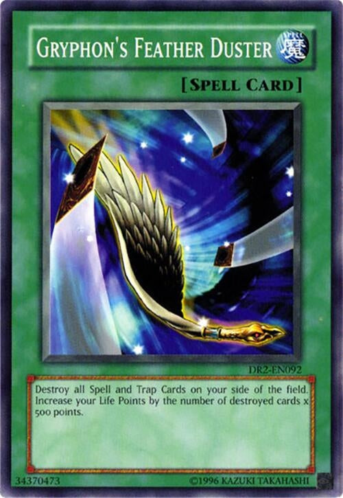 Image for Gryphon's Feather Duster (Dark Revelation Volume 2) (DR2-EN092) - YuGiOh