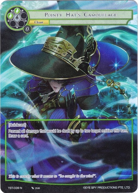 Image for Pointy Hat's Camouflage (Full Art) (The Seventh) (TST-039) - Force of Will