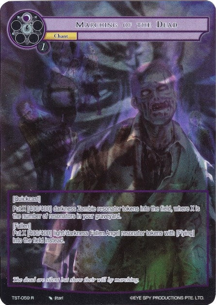 Image for Marching of The Dead (Full Art) (The Seventh) (TST-059) - Force of Will