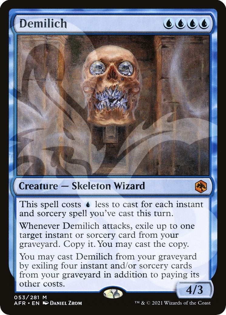 Image for Demilich (AFR Ampersand Promos) (53) - Magic: The Gathering