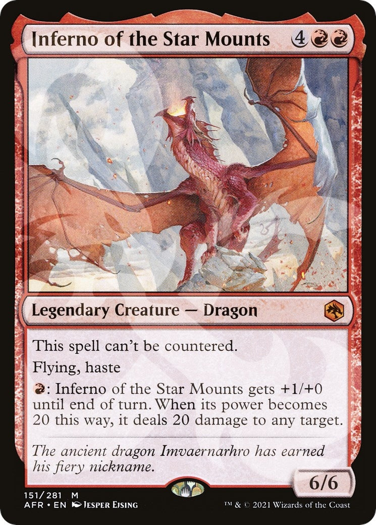 Image for Inferno of the Star Mounts (AFR Ampersand Promos) (151) - Magic: The Gathering