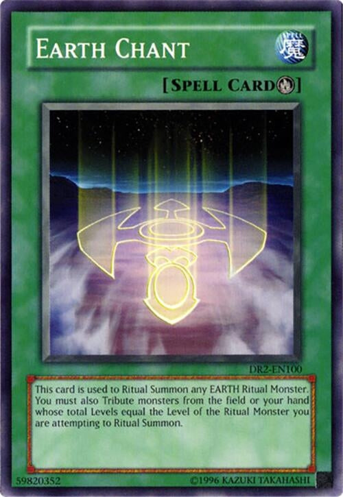 Image for Earth Chant (Dark Revelation Volume 2) (DR2-EN100) - YuGiOh