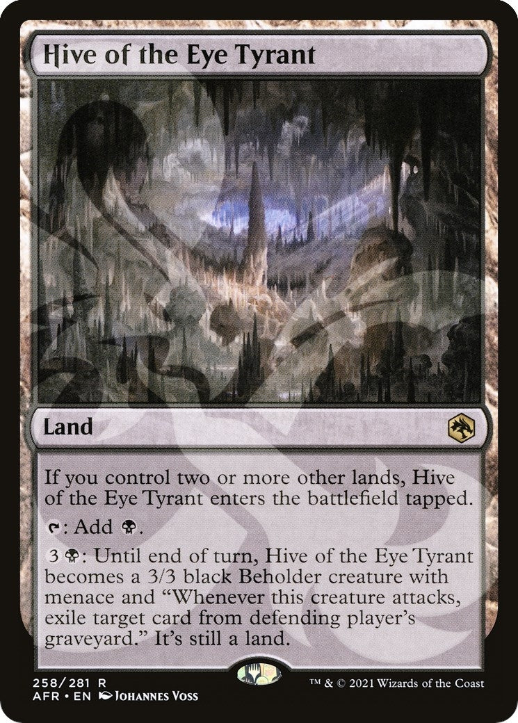 Image for Hive of the Eye Tyrant (AFR Ampersand Promos) (258) - Magic: The Gathering