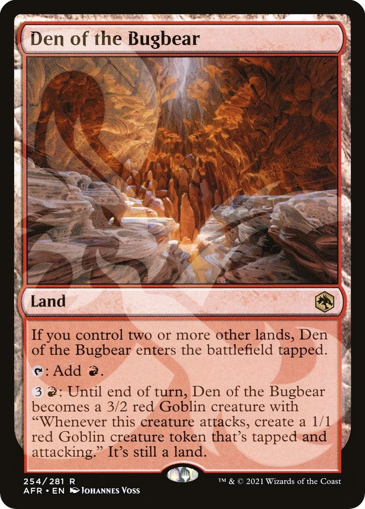 Image for Den of the Bugbear (AFR Ampersand Promos) (254) - Magic: The Gathering