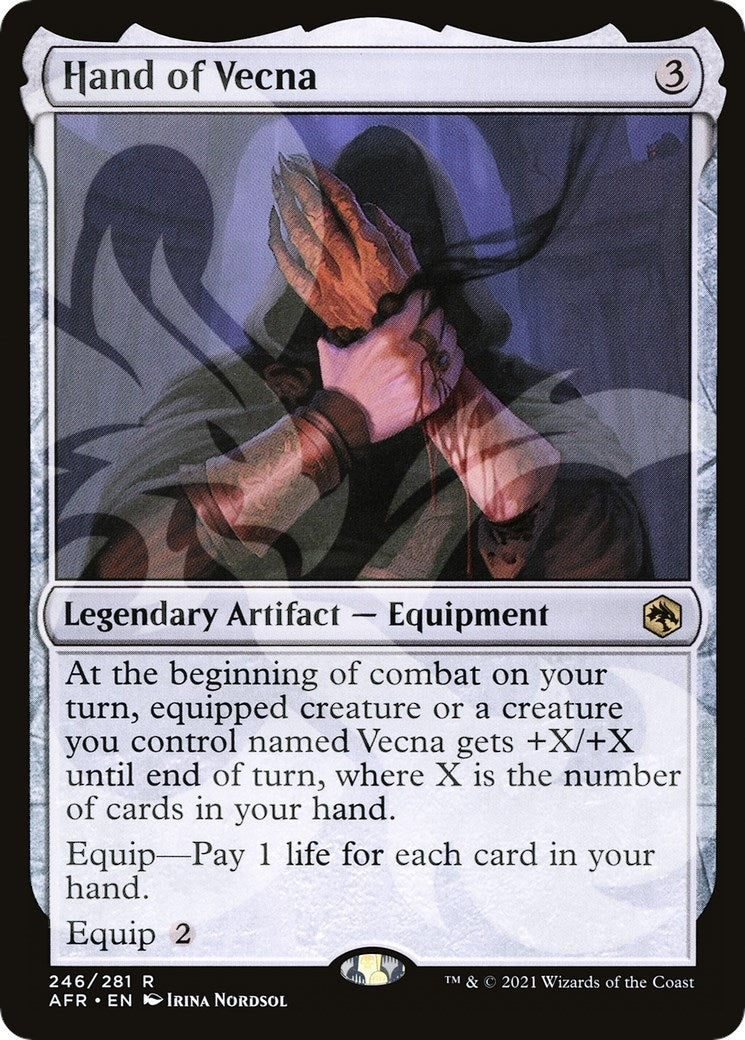 Image for Hand of Vecna (AFR Ampersand Promos) (246) - Magic: The Gathering