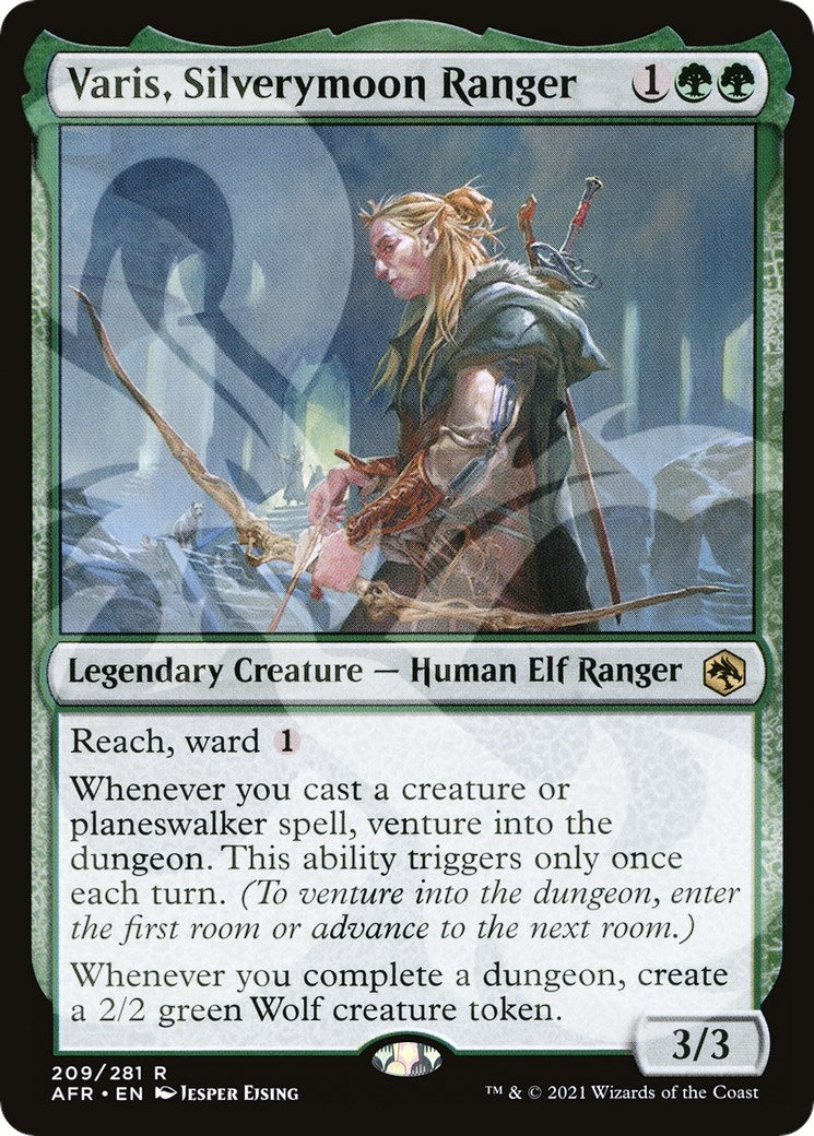 Image for Varis, Silverymoon Ranger (AFR Ampersand Promos) (209) - Magic: The Gathering