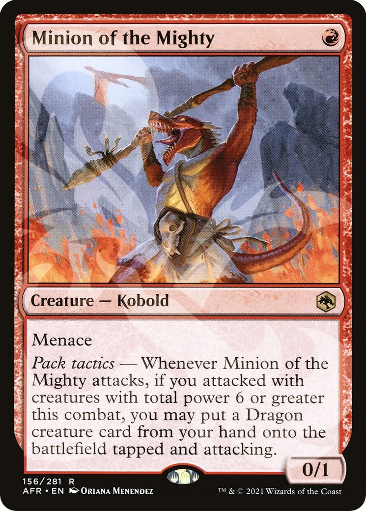 Image for Minion of the Mighty (AFR Ampersand Promos) (156) - Magic: The Gathering