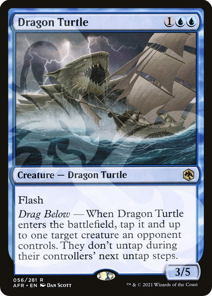 Image for Dragon Turtle (AFR Ampersand Promos) (56) - Magic: The Gathering