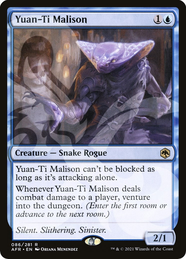 Image for Yuan-Ti Malison (AFR Ampersand Promos) (86) - Magic: The Gathering