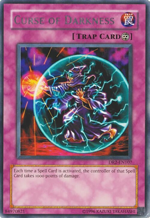 Image for Curse of Darkness (Dark Revelation Volume 2) (DR2-EN107) - YuGiOh