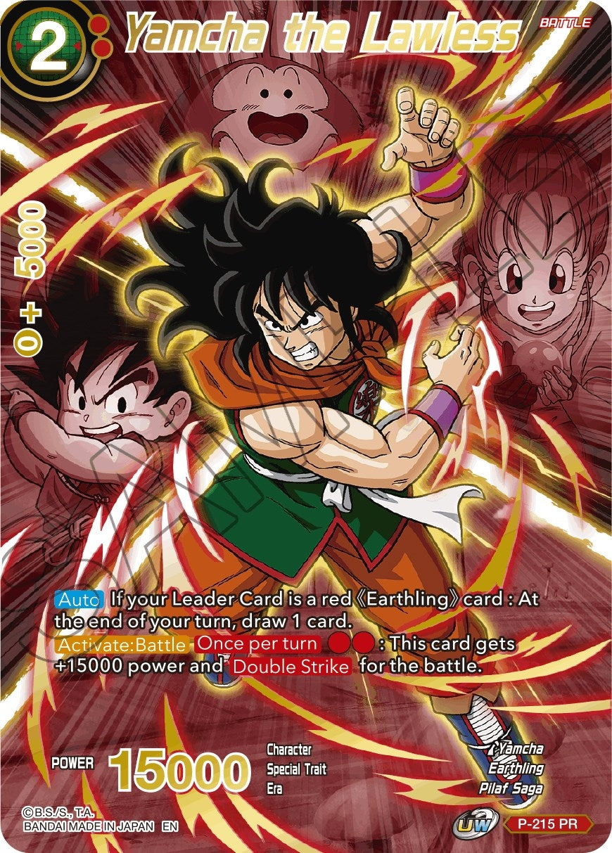 Image for Yamcha the Lawless (Alternate Art) (Special Anniversary Set 2021) (P-215) - Dragon Ball Super: Masters